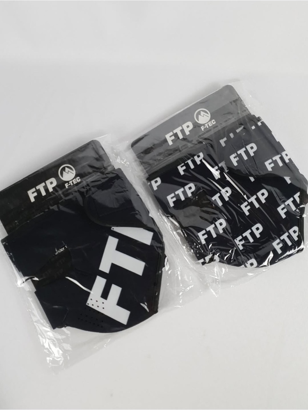 Set Of 2 FTP All Over & Logo Face Masks - Neoprene F-Tec Blizzard - Brand New - Picture 7 of 7